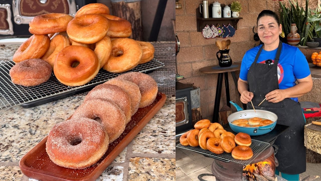 Donas de Azúcar Caseras - La Herencia de las Viudas