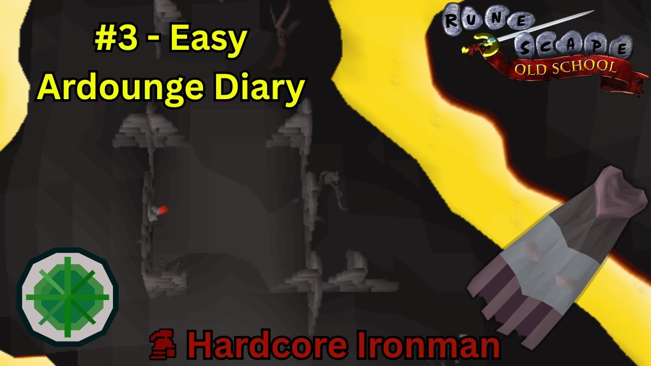 🔥 OSRS Easy Ardougne Diary Guide 🏰 | Unlock the Ardougne Cloak 1 🧥 | EP3 HCIM