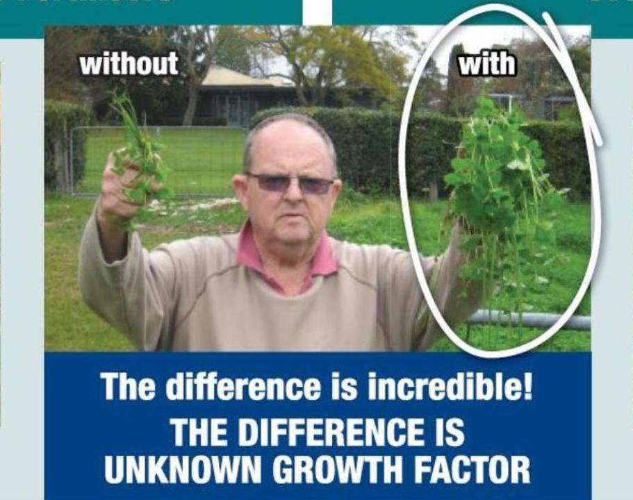 World's Best Fertiliser TURNS CLOVER into a SEA OF GREEN! ... via 'Unknown Growth Factor'
