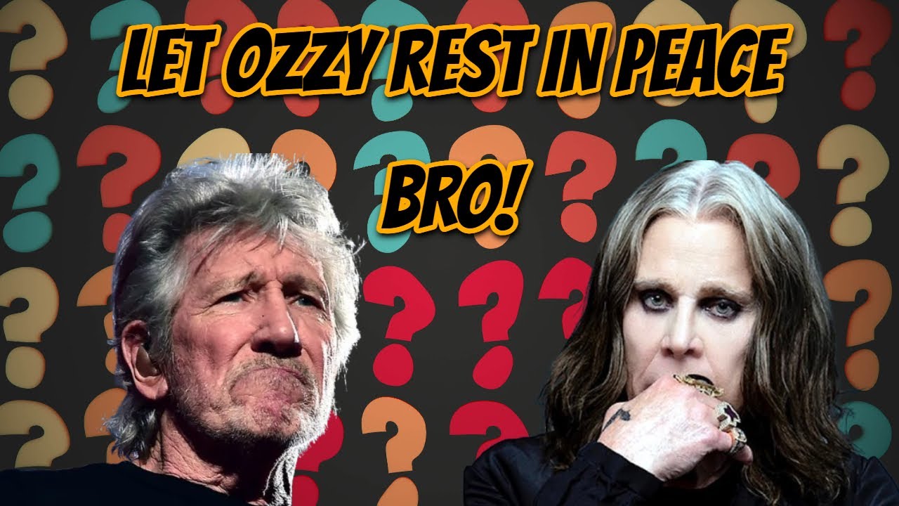 Roger Waters Punches Down At Ozzy and Sharon Osbourne In New Interview With Piers Morgan