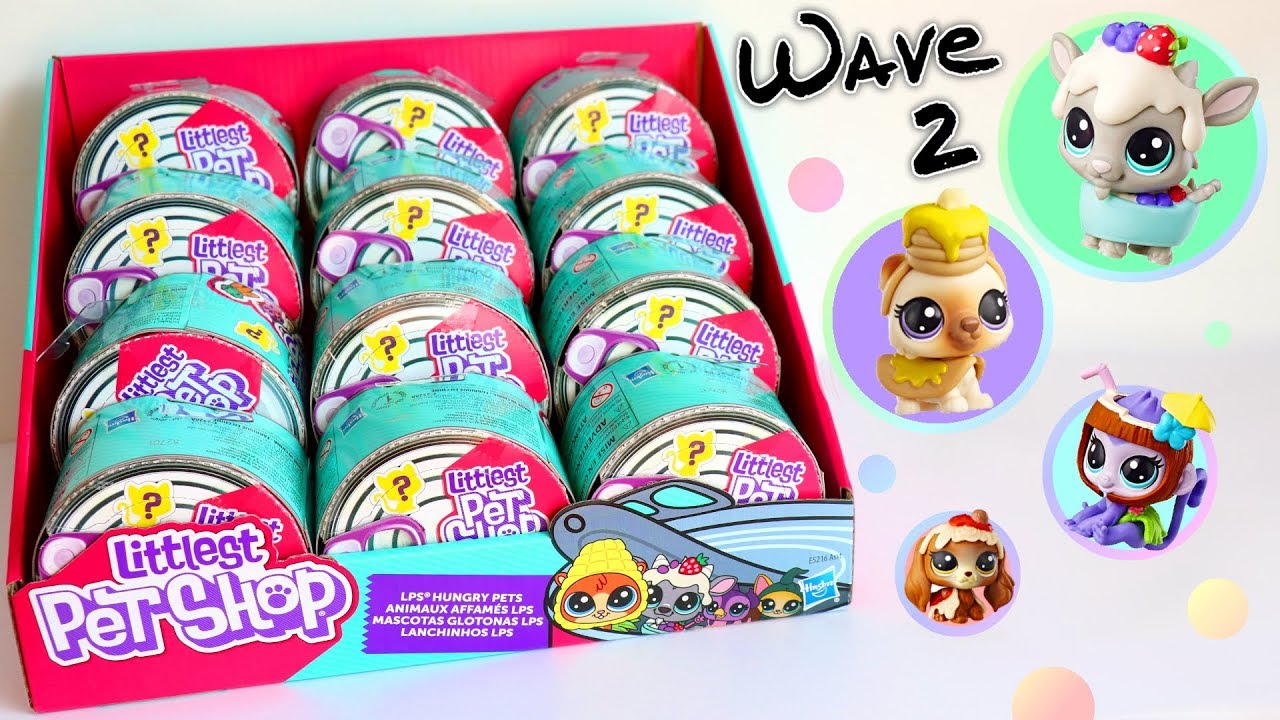 New LPS - Hungry Pets Wave 2 FULL CASE Opening || Littlest Pet Shop Blind Boxes