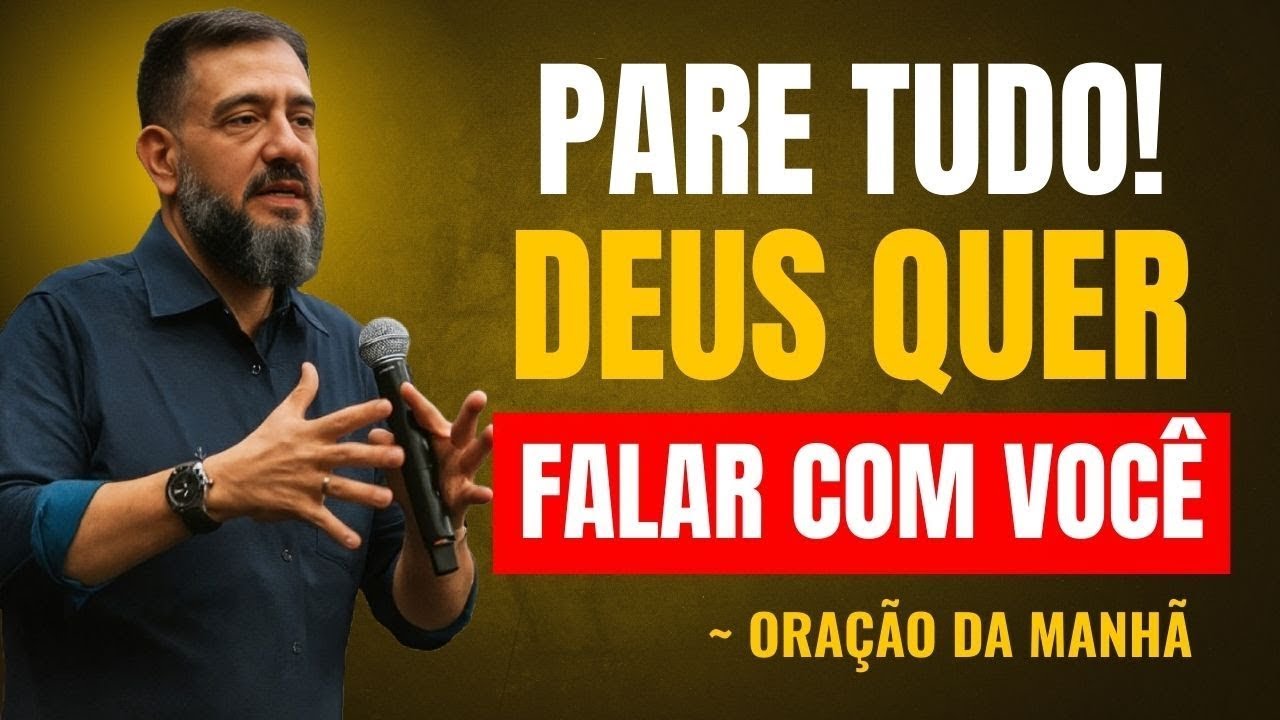 Pare Tudo — Deus Quer Falar Com Você Neste Momento!Luciano Subirá |
