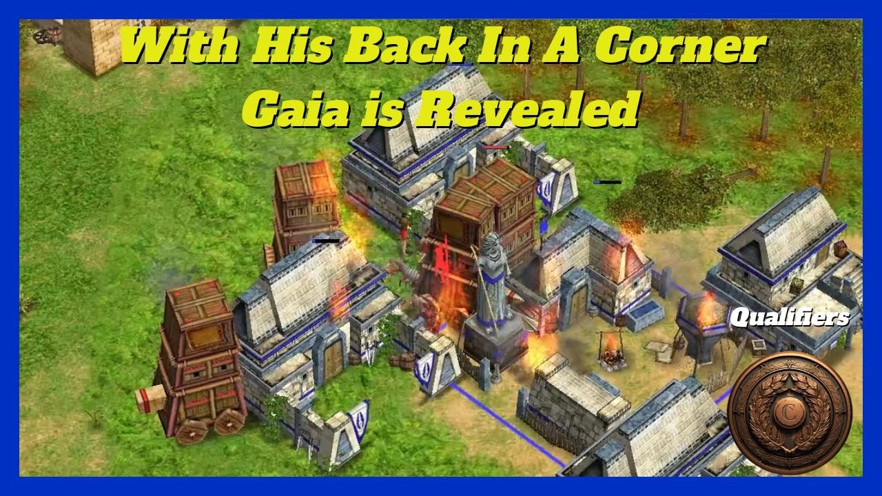 1 Life Remains | Kvoth (Gaia) vs SuperAfim (Isis) Game 3/5 #aom #ageofempires