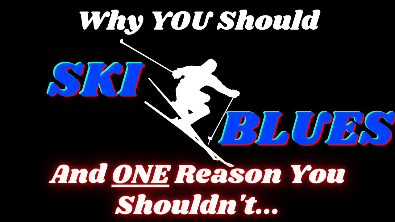 Beginner's Guide to Skiing: Why YOU should ski BLUES, and the ONE reason you shouldn't (GOPRO)