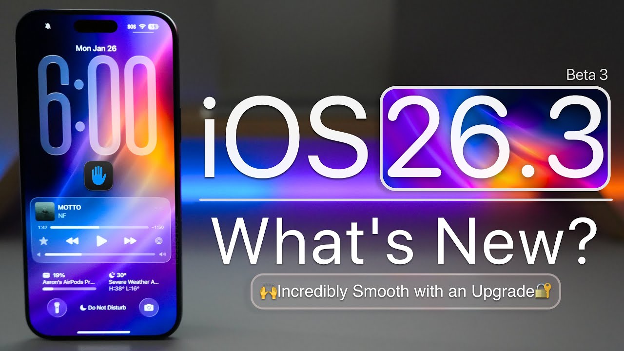 iOS 26.3 Beta 3 is Out! - What's New?