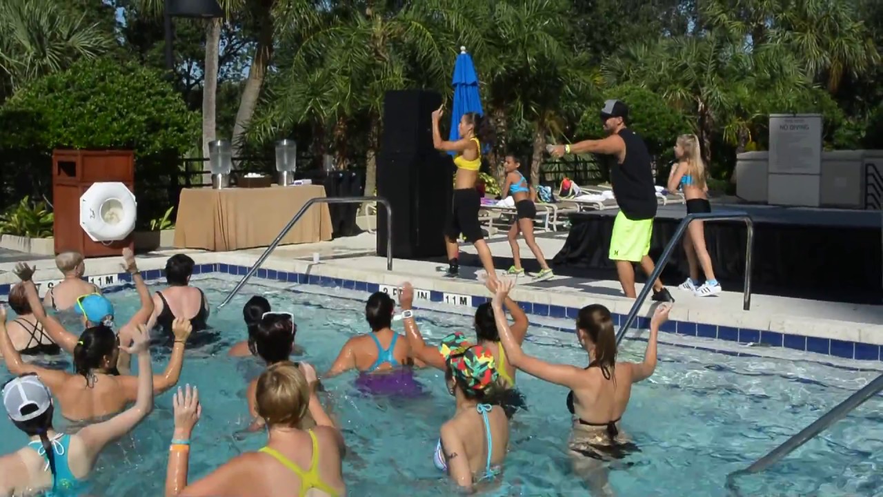 AQUA ZUMBA® - ZINCON2016  Maria Browning & Max Pizzolante