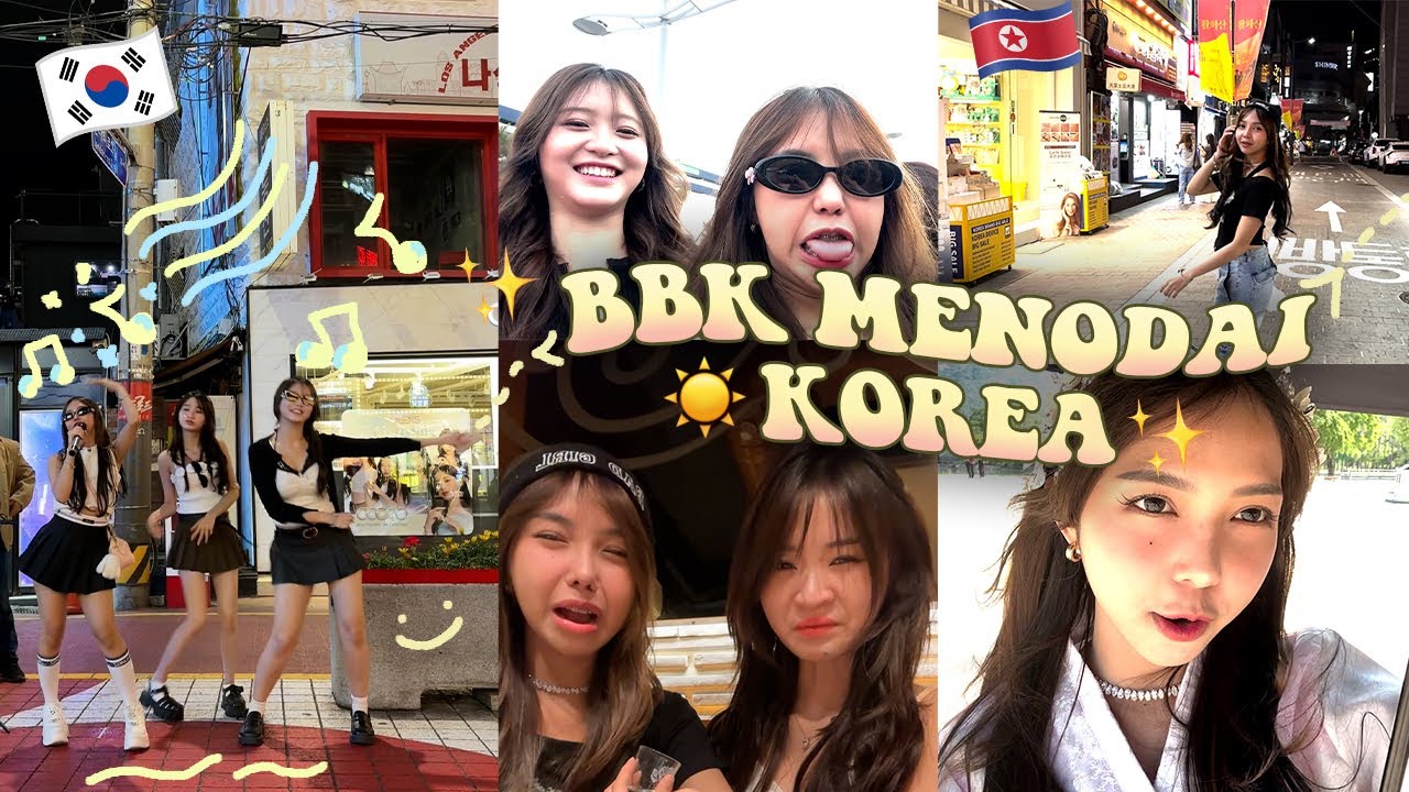VLOG BBK KE KOREA 🥰😩 Meyden cathezz vior cari cowo korea