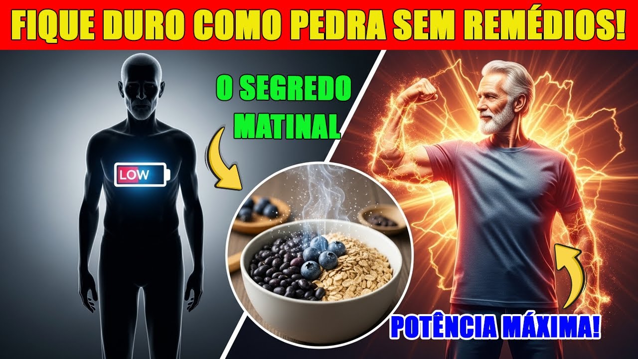 O Segredo Matinal dos Homens +60: Restaure a Virilidade e Circulação Sem Remédios 🛡️