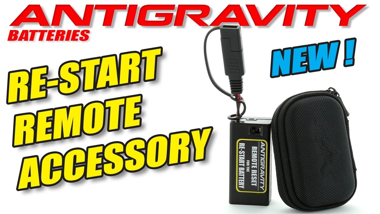 Antigravity Batteries RE-START REMOTE ACCESSORY OVERVIEW