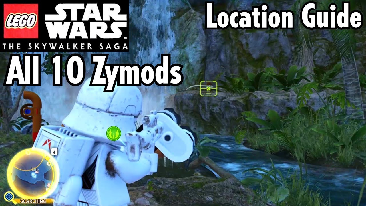 All 10 Zymods In Ajan Kloss Resistance Base (Reptile Revealer) in LEGO Star Wars: The Skywalker Saga