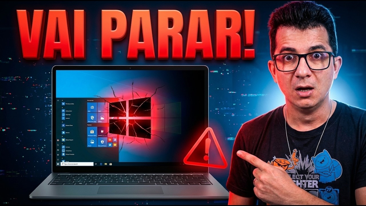 😱O Windows 10 vai PARAR! Faça ISSO AGORA para não perder seu PC!