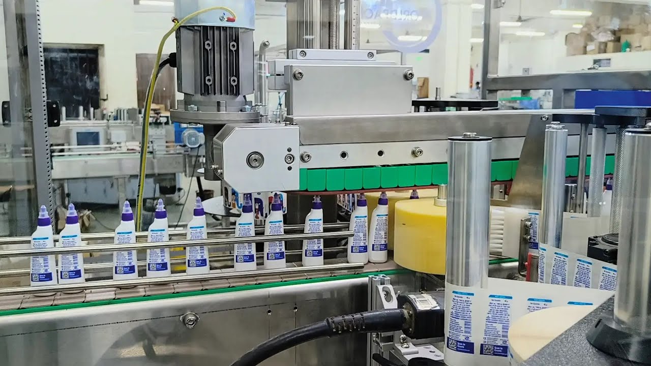 Front & Back Labelling Machine by Worldpack Automation Systems