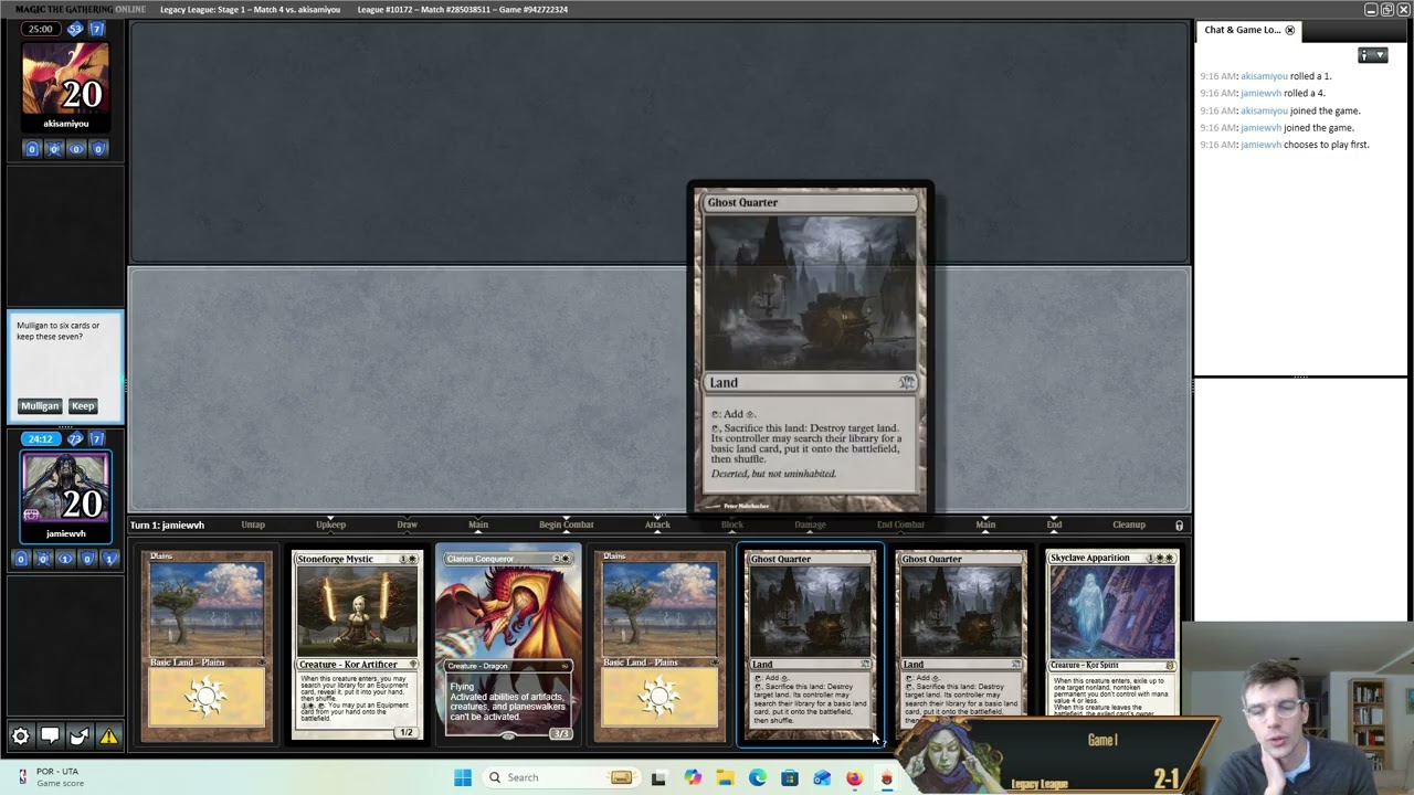 [Legacy] Testing W decks for Sunday