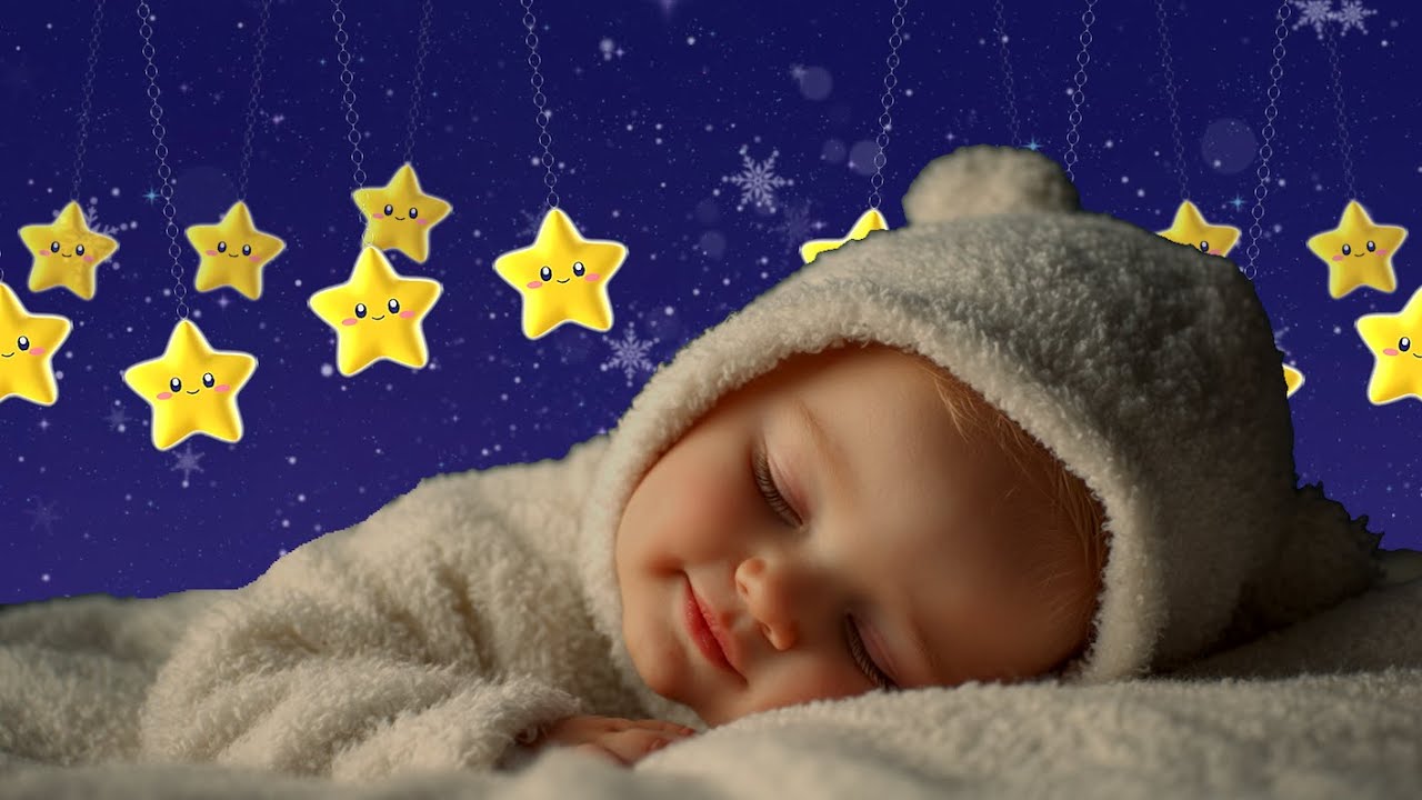 Baby Sleep Music 😴 1 Hour of Gentle Lullabies 🌙 For Deep Baby Sleep 💫