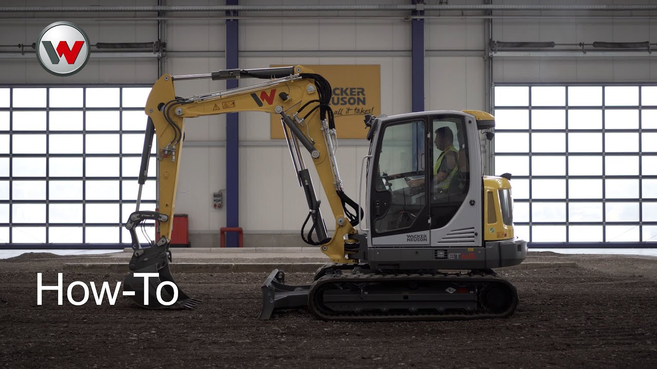 Wacker Neuson How-To: Otrzymaj szkolenie z obsługi naszych koparek (PL)