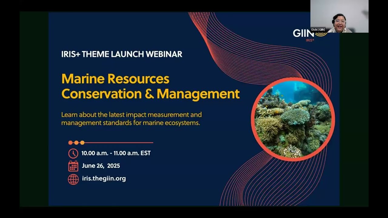 The IRIS+ marine resources conservation and management theme launch