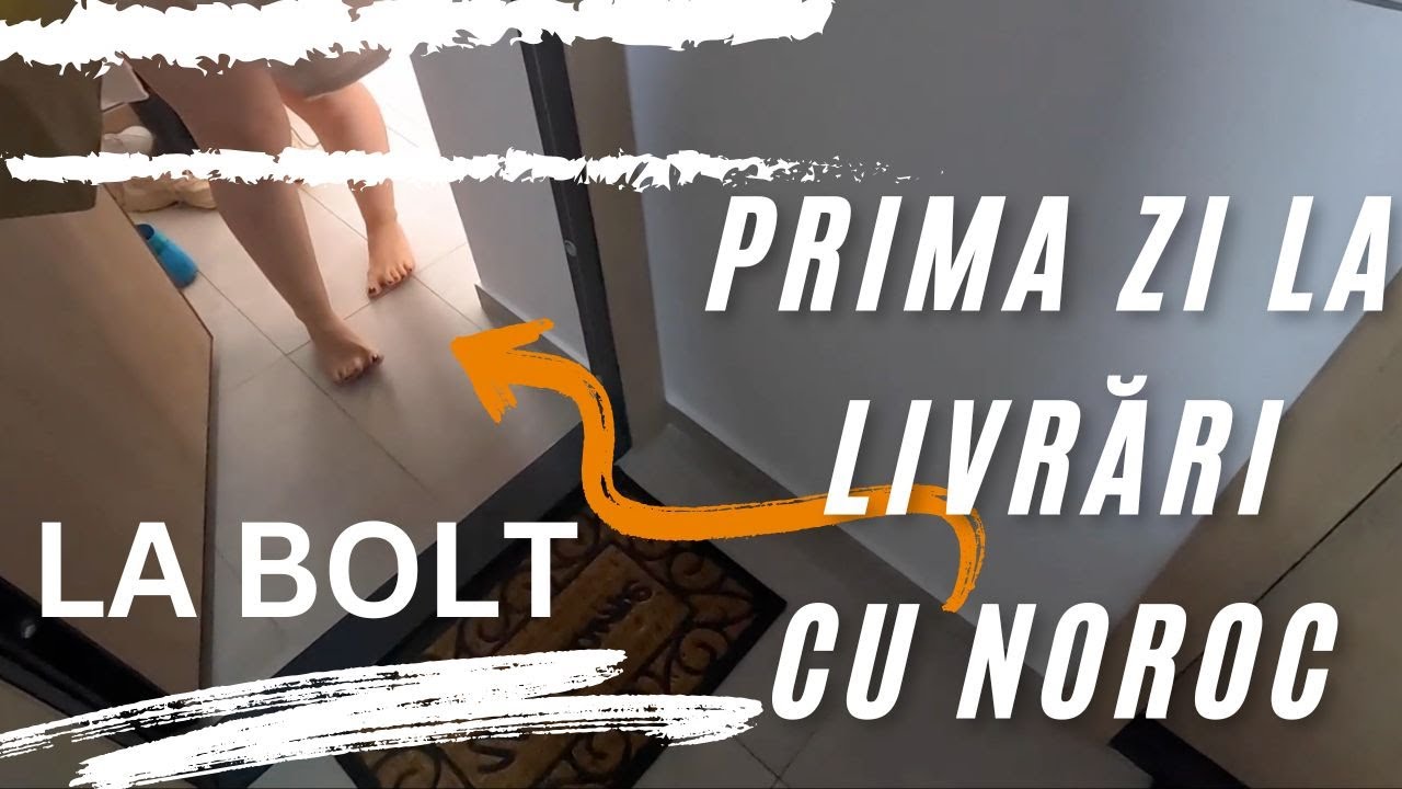 Prima zi la livrări. Cont nou la Bolt