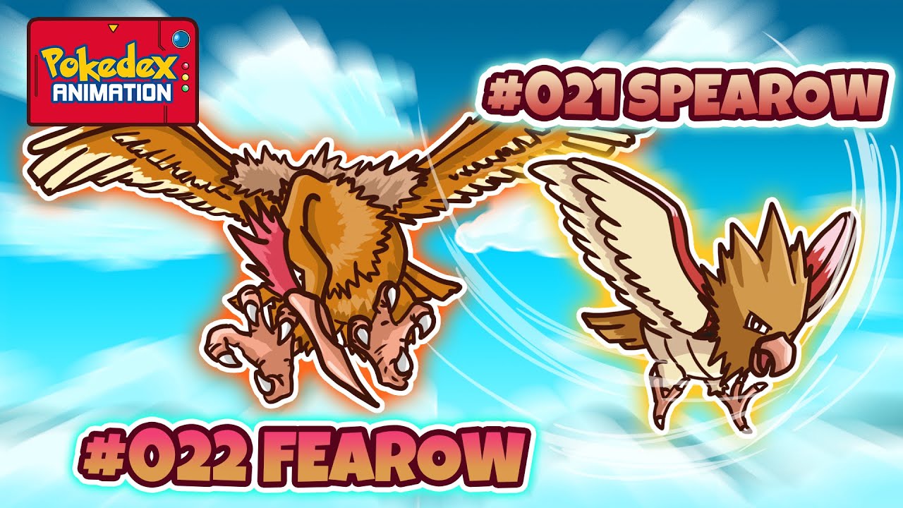 Spearow & Fearow &ndash; The Fierce Bird Pok&eacute;mon You Can&rsquo;t Ignore! 🐦 | Animated Pok&eacute;dex #16