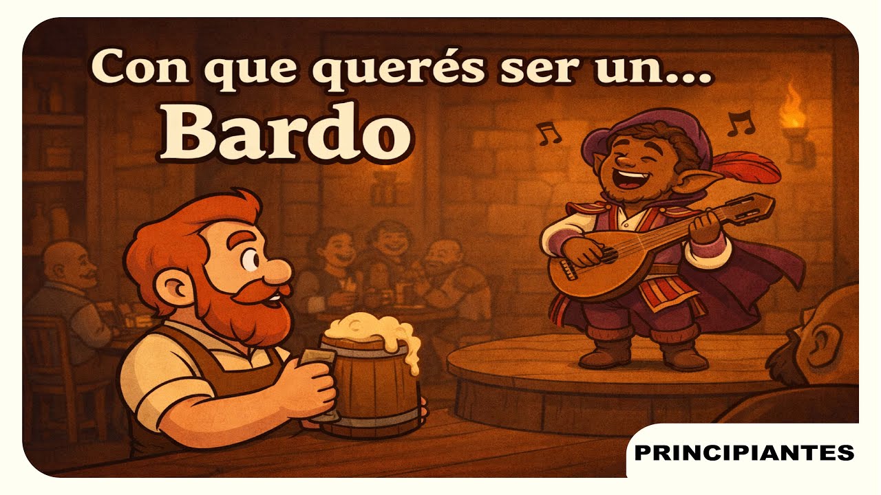 el más versátil del grupo: como funciona el Bardo en D&D 2024