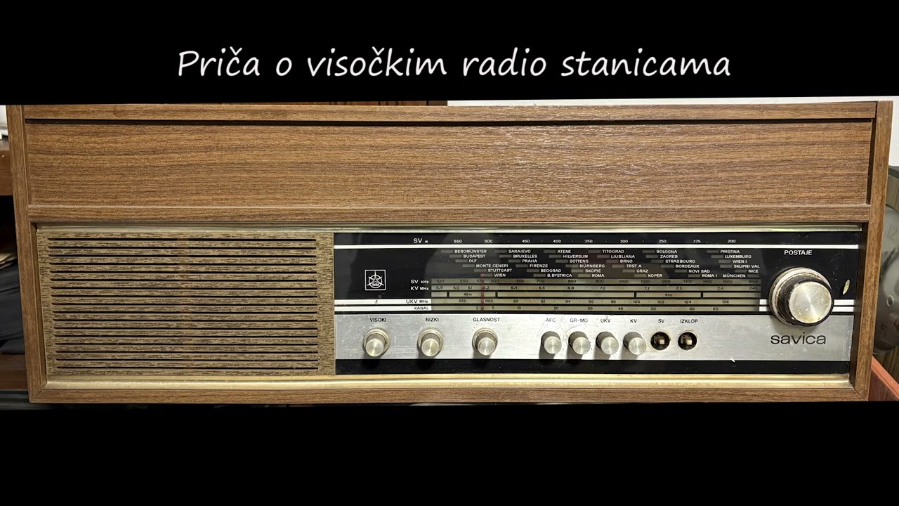 ISTORIJA VISOKOG: Priča o visočkim radio stanicama