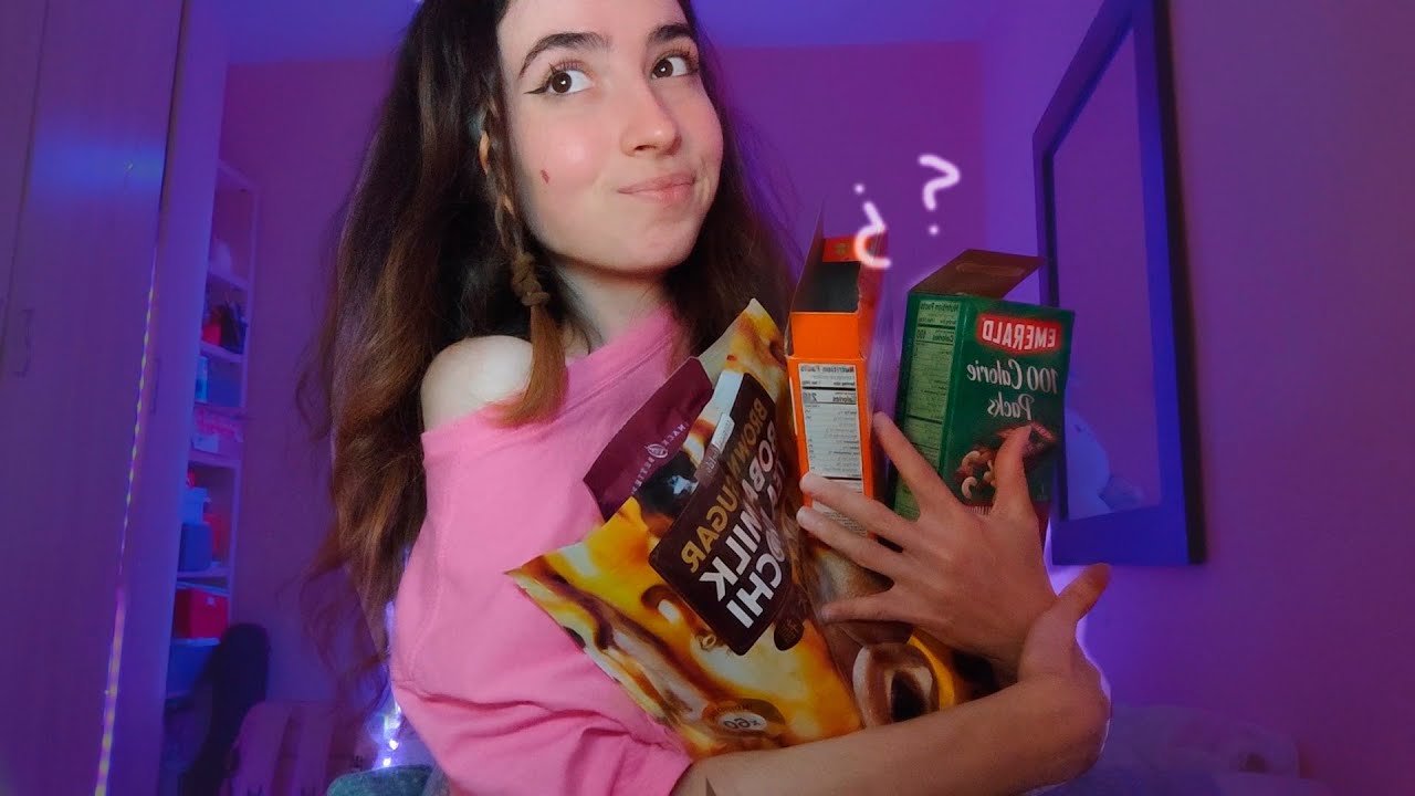 ASMR 🍟 Cosas Que Se COMEN (y otras que no) UNBOXING Soft Spoken Voz SUAVE