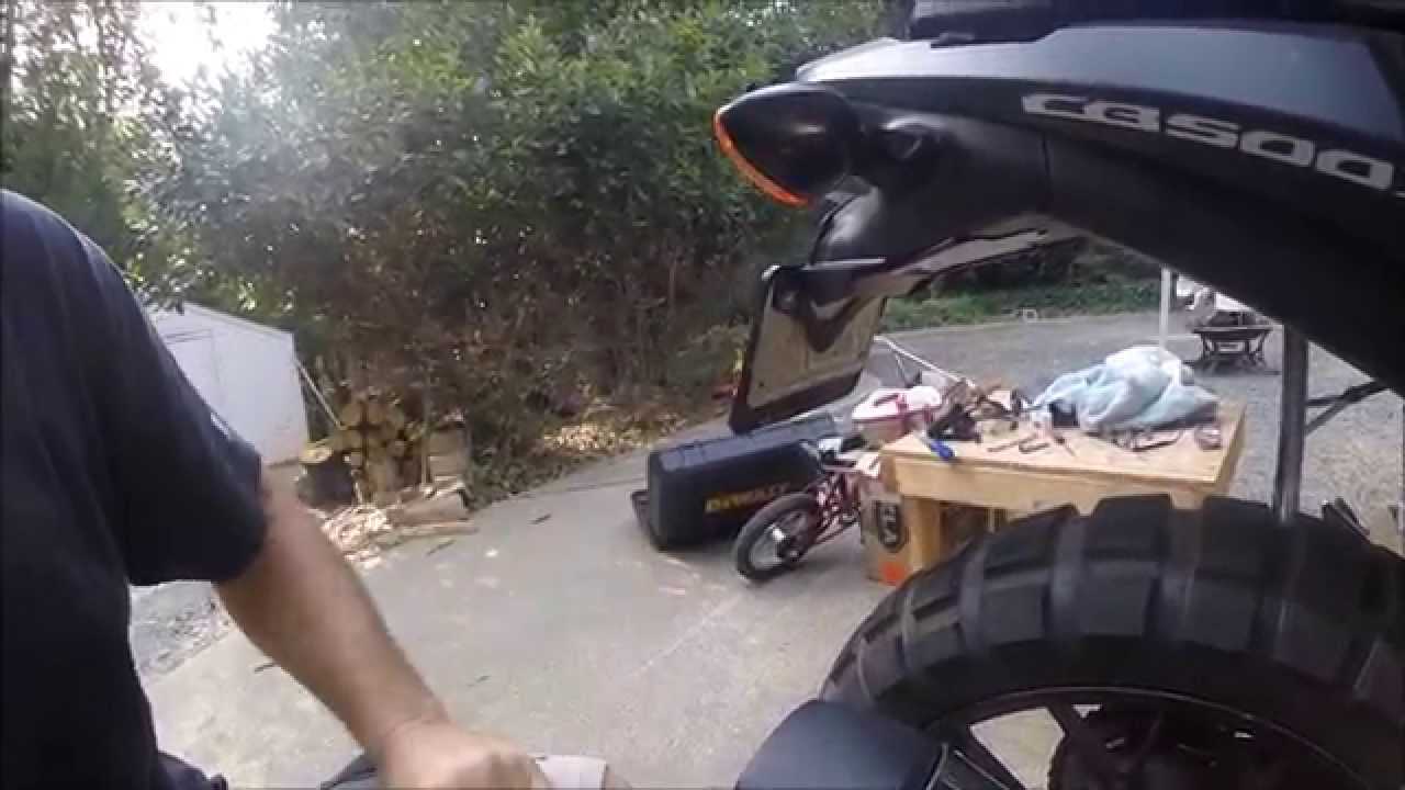 R&G Racing Tail Tidy Kit-Honda CB500X Installation