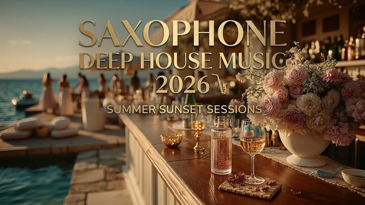 Luxury Sax Deep House 2026 - Smooth Saxophone Music & Sunset Lounge Music for Elite Relaxing