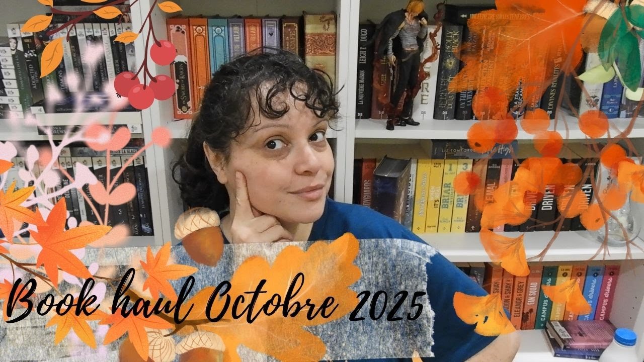 Book haul - {Octobre 2025} C'était mon anniversaire....oui tout le mois