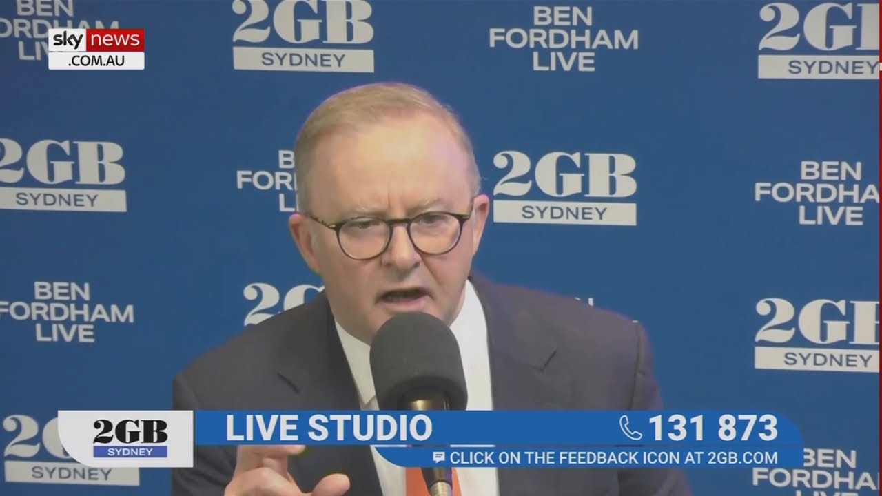 Anthony Albanese &lsquo;challenged&rsquo; about Voice to Parliament on the radio