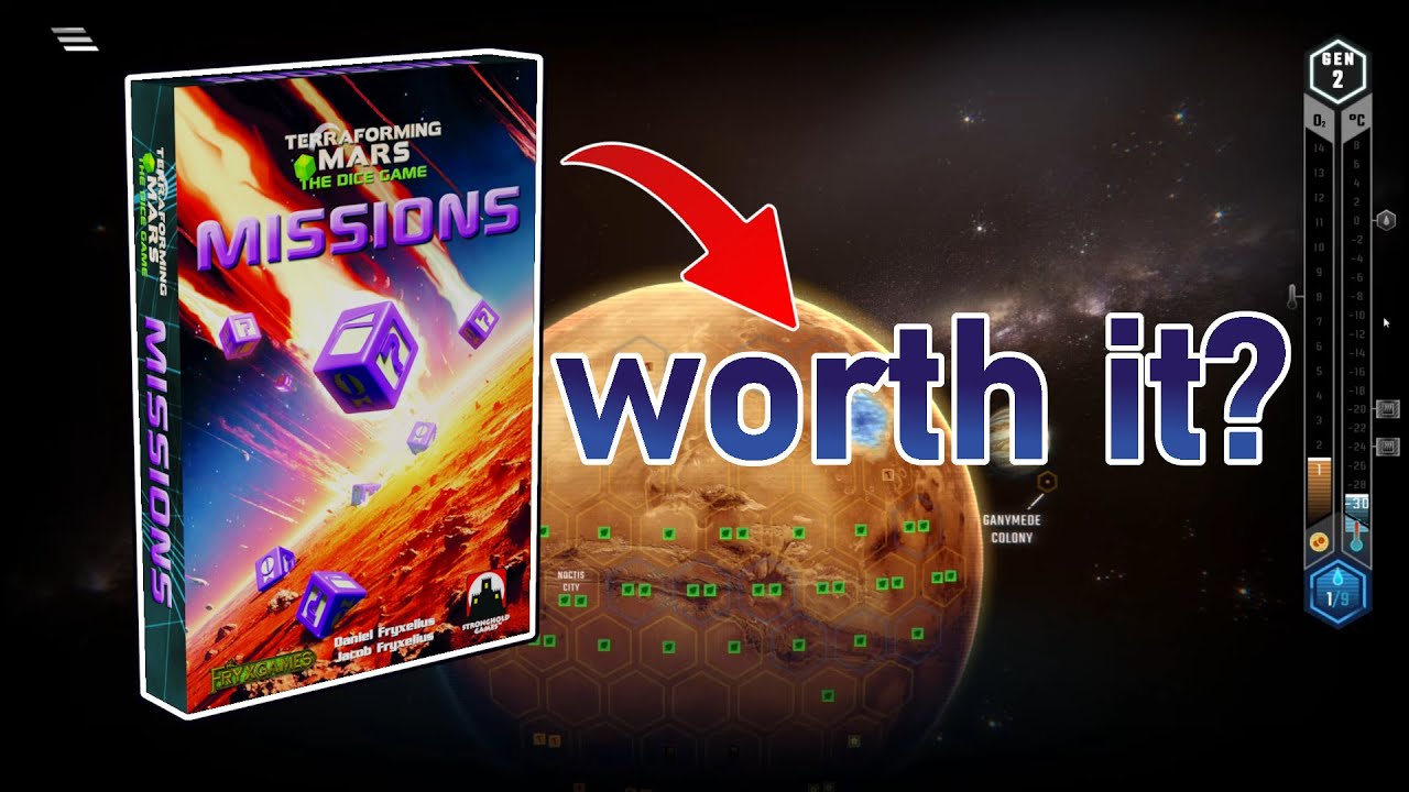 Is Missions worth it? - Terraforming Mars Dice Game Expansion Review