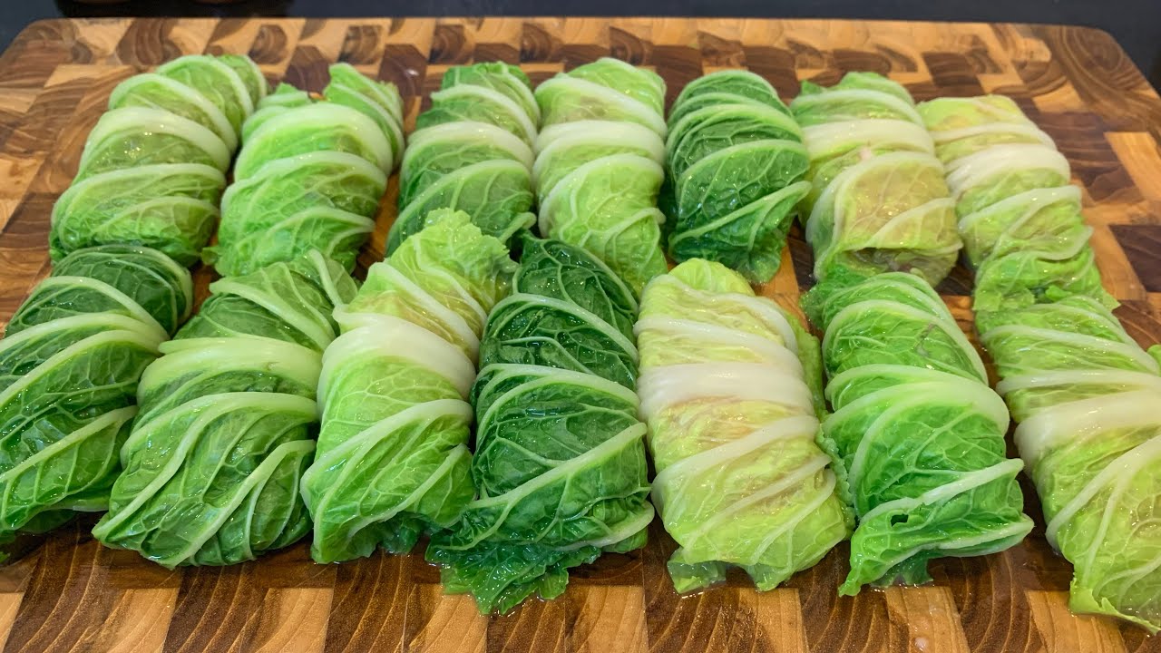 Healthy cabbages roll recipe! Easy, simple and delicious dinner recipe.