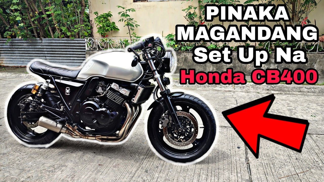 Honda CB400 Cafe Racer Set Up