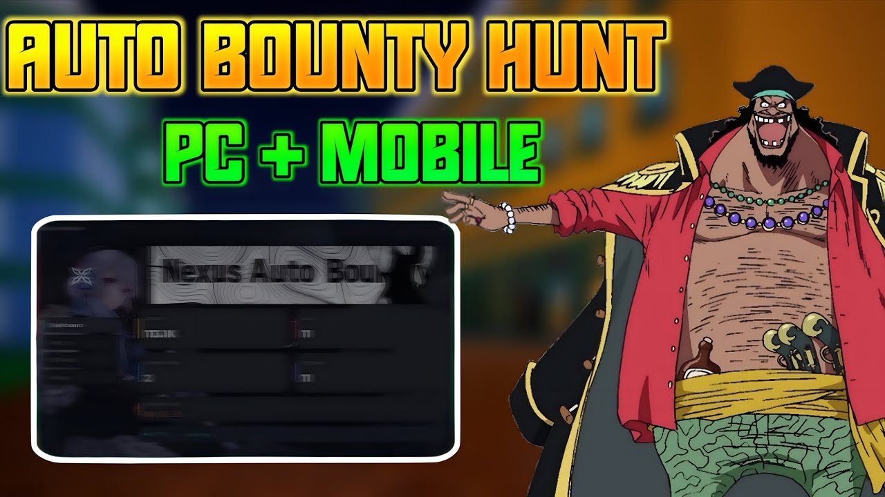 Auto Bounty Hunt Script for PC & Mobile 🔥 Fast Bounty Farm | Blox Fruits Script Showcase