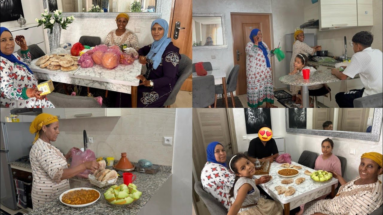 أول حاجة درناها منين وصلنا أكادير🤔مشيت انا وراجلي تقدينا🤗الدار جديدة🏠