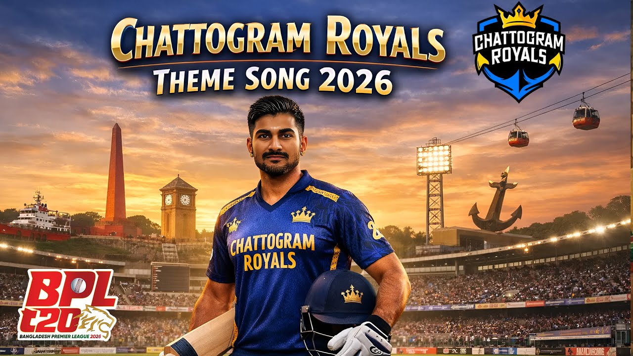 Chattogram Royals Theme Song Official | Chatgaiya Anthem | BPL 2026 | Peal Arafat