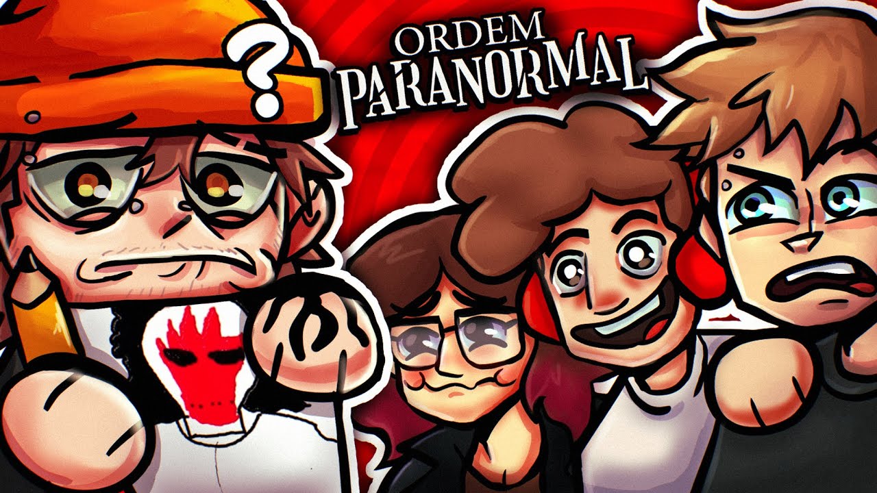 Players de Ordem Paranormal desenhando de CABEÇA (sem referência!)