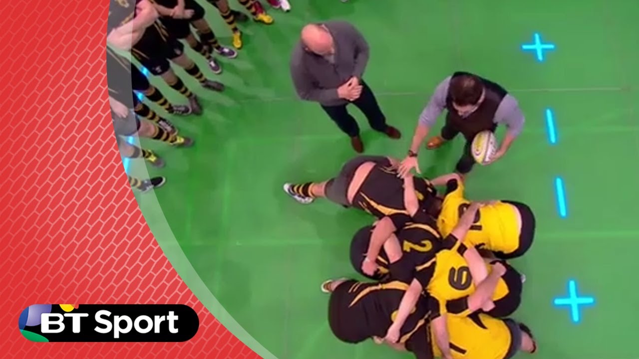 Pitch Demo: Scrummaging dark arts with Alex Sanderson and Lawrence Dallaglio