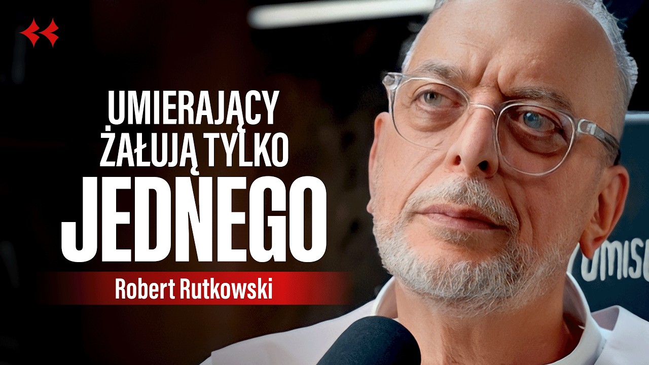B&oacute;l istnienia jest gorszy niż narkotyk. Robert Rutkowski o samotności i iluzji terapii