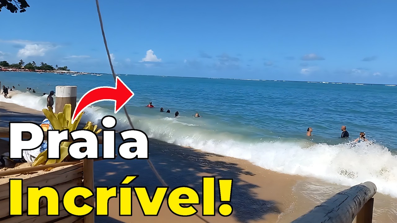QUE PRAIA INCRÍVEL!!!!