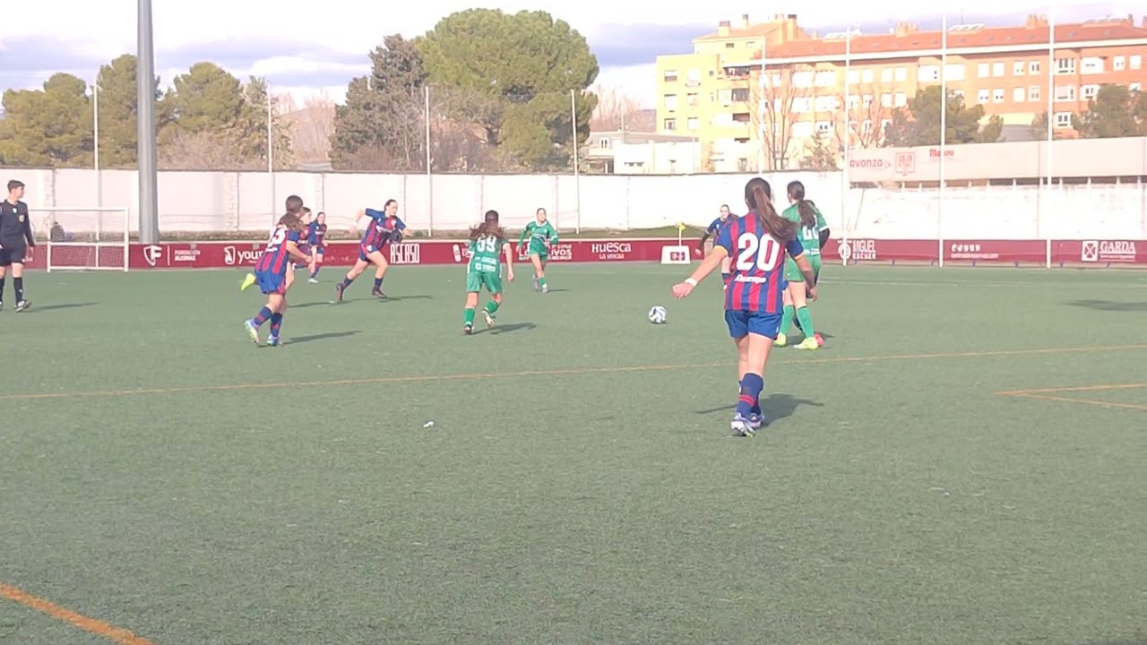 Huesca-S.D. A 3-5  Cuarte-C.D Juvenil Femenino (1' tiempo)