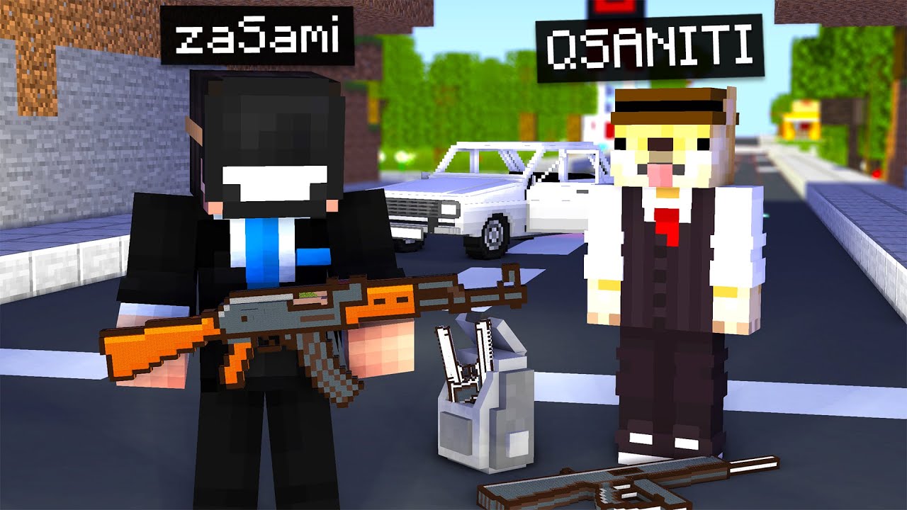 ARME NOI pe MINECITY! AK-47 WHAT?