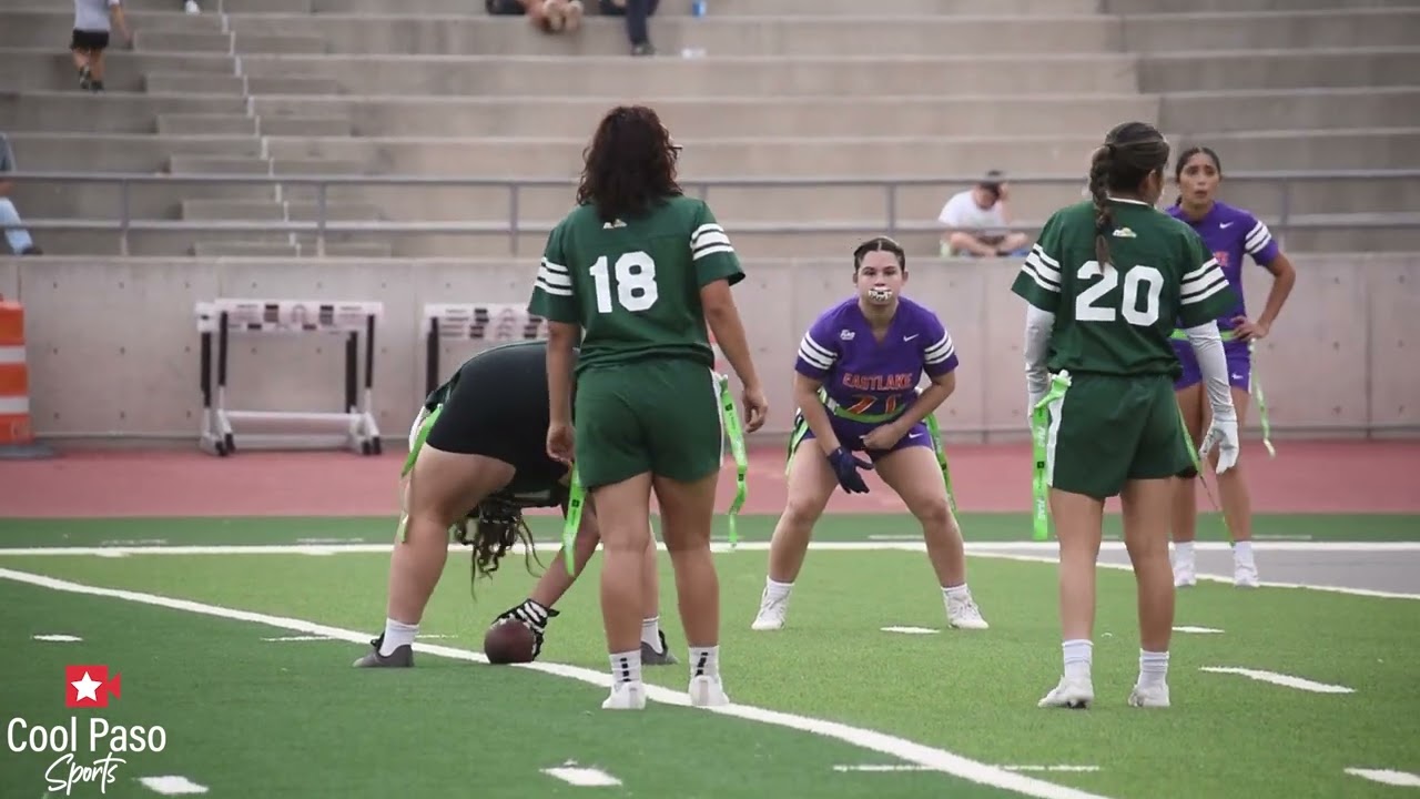 🚩🏈 Eastlake vs Montwood Girls Flag Football Game Spring 2025