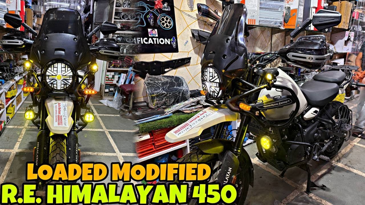 R.E. HIMALAYAN 450 ko kardia heavy Touring Modified | Direct from Showroom | Dual Fog Light |