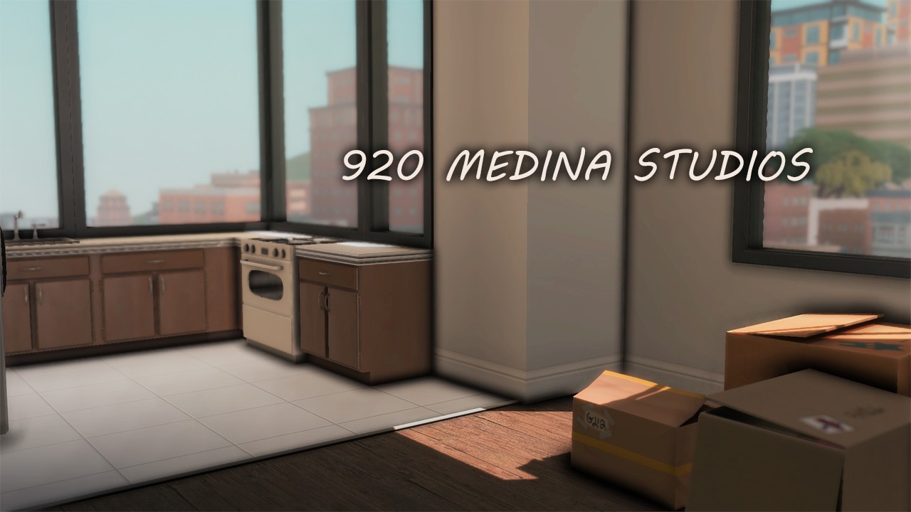 920 medina studios | the sims 4 speed build + cc list