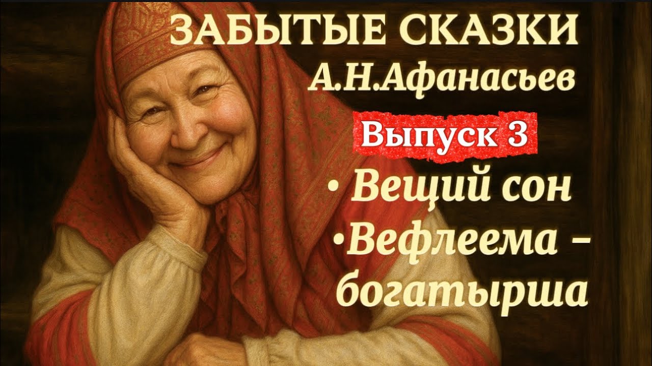 🎙️ «ВЕЩИЙ СОН» «ВИФЛЕЕМА-БОГАТЫРША» А.Н. Афанасьев 