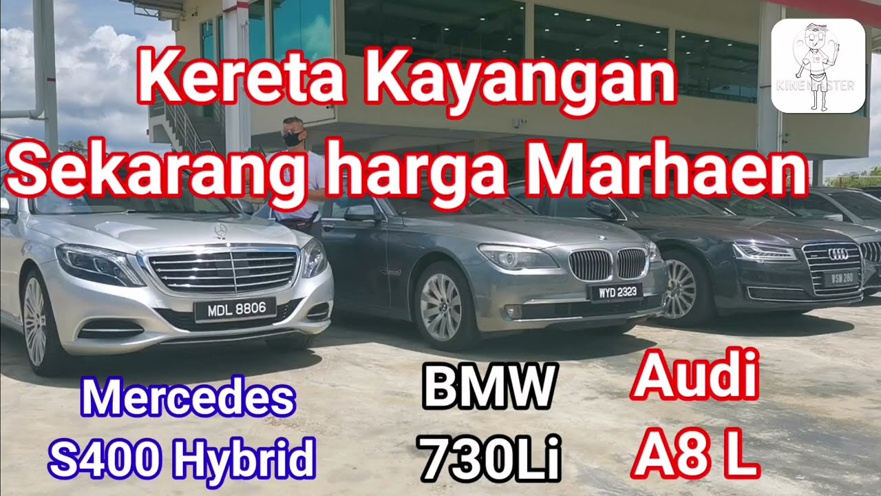 BANDING Kereta Kayangan. Mercedes S400 lawan BMW 730Li lawan AUDI A8 L. Siapa Manang?