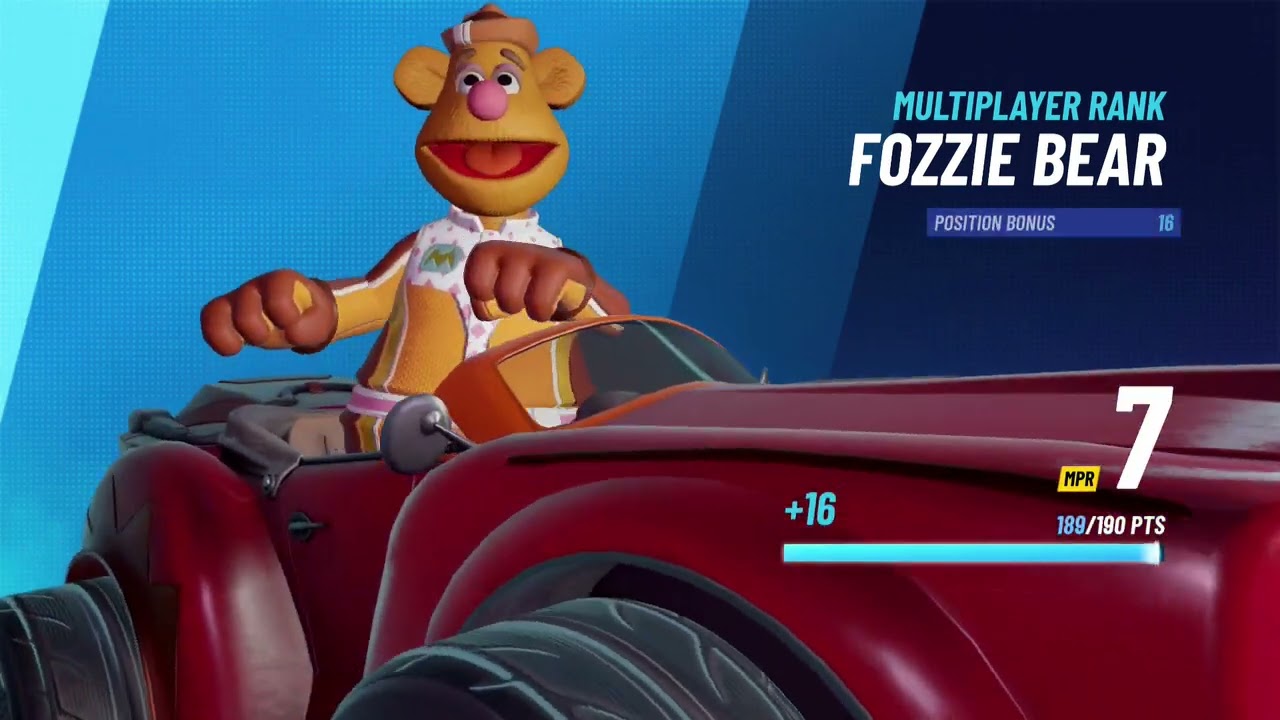 Disney Speedstorm (Nintendo Switch) Season 15 Part 1 - Fozzie Bear - MPR 7 to 16