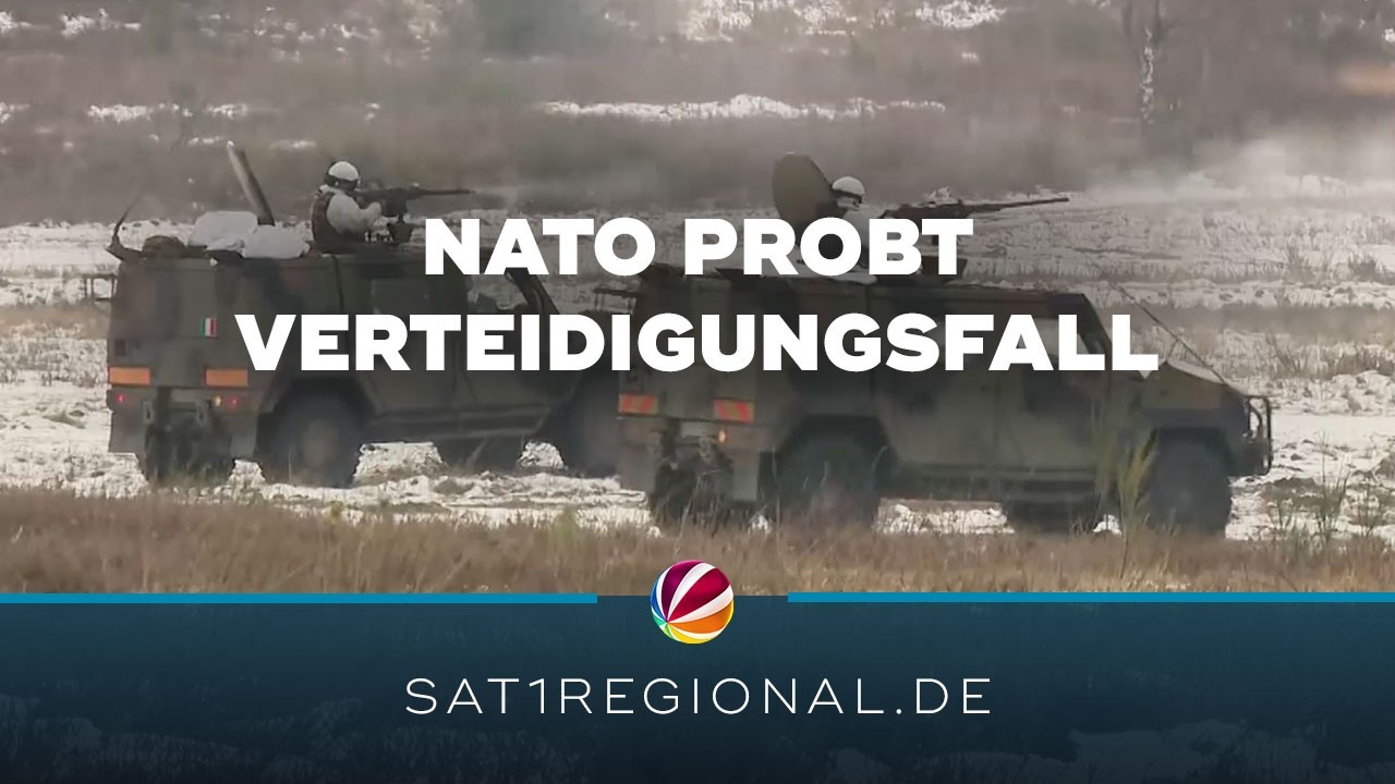 NATO probt Verteidigungsfall: Bodentruppen trainieren auf dem Truppenübungsplatz Bergen