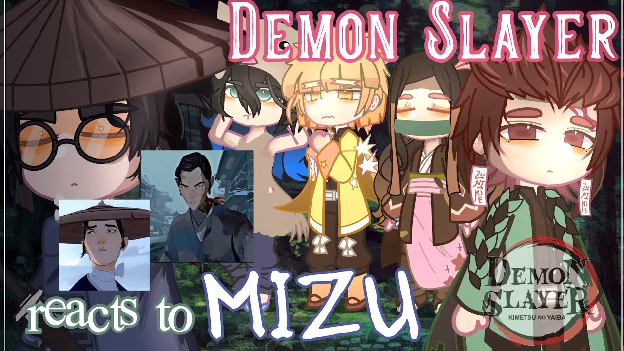 Demon Slayer reacts to Mizu from Blue Eye Samurai || Gacha Reacts || [SPOILERS]