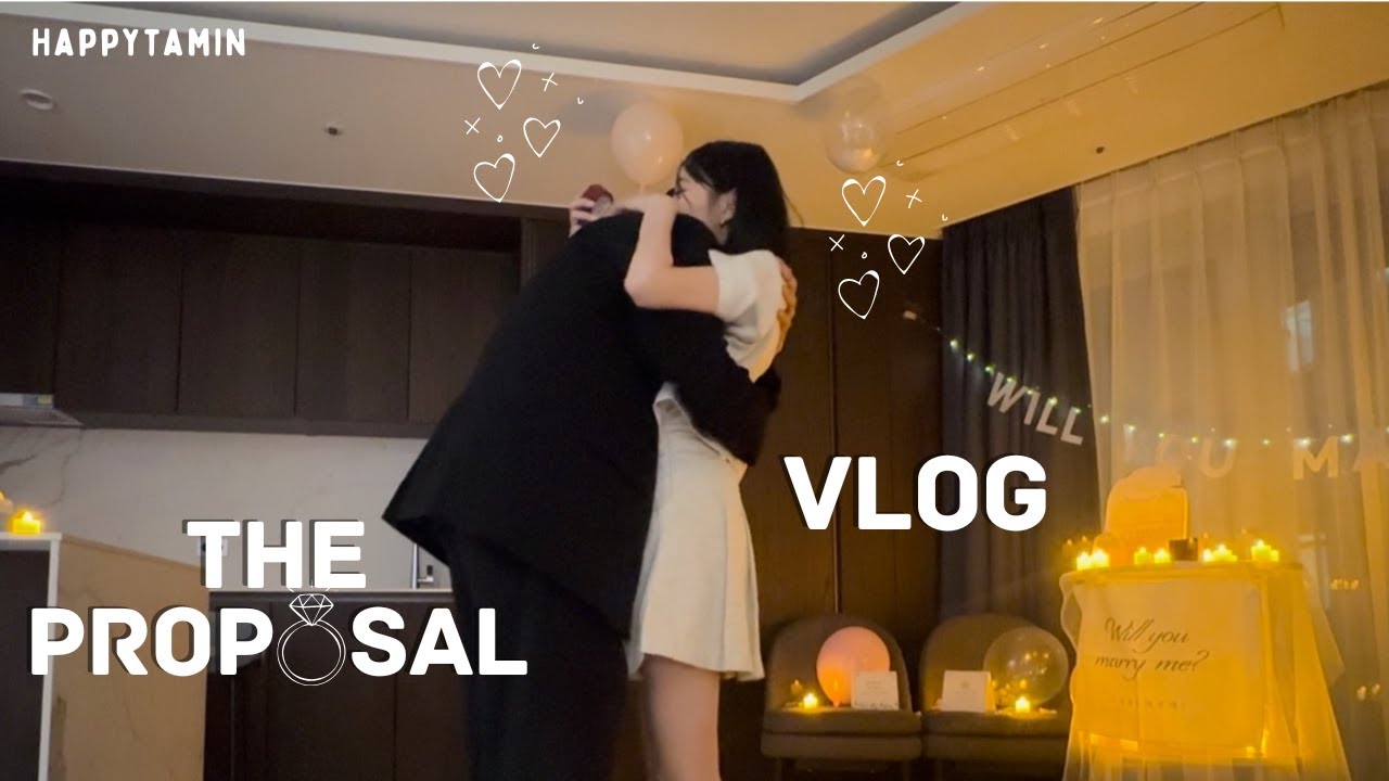 9년 연애의 끝, 프로포즈 영상💍 [Our Proposal Vlog]